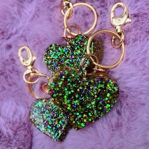 Heart shaped keychain